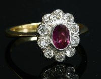 Lot 306 - An 18ct gold