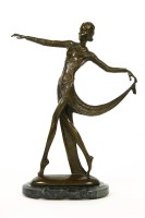 Lot 216 - An Art Deco style dancer