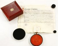 Lot 166 - A George VI royal letter of appointment