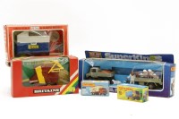 Lot 236 - A quantity of Britains die cast form toys