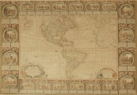Lot 481 - 'Carte d'Amerique Divisee en ses Principaux Pays...'