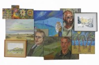Lot 398 - A quantity of oil paintings by Elvic Steele and Peter Howard