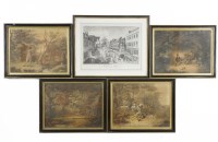 Lot 402 - A set of four shooting prints