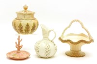 Lot 352 - A Grainger & Co blush ivory potpourri