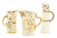 Lot 198 - Three Royal Worcester jugs
