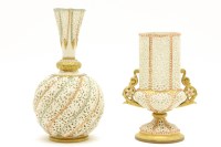 Lot 167 - Two Grainger Worcester reticulated vases