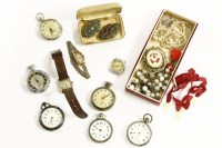 Lot 71 - A ladies 9ct gold wristwatch on a 9ct gold bracelet