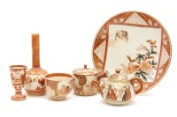 Lot 304 - A quantity of 19th century Kutani wares