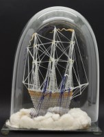 Lot 364 - A Victorian Venetian glass galleon