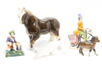 Lot 283 - Various China figures