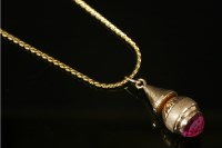 Lot 736 - An Italian lantern style pendant