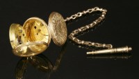 Lot 486 - An 18ct gold
