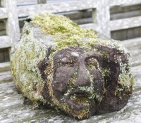 Lot 1069 - Carved stone corbel