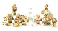 Lot 339 - A collection of eleven Goebel figures
