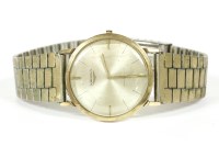 Lot 54 - A gentleman's 9ct gold Longines mechanical watch head