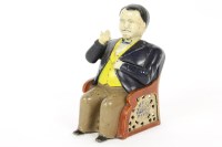 Lot 285 - A Hall's Patent 'Tammany bank' cast metal moneybank