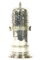 Lot 251 - A large late Victorian silver sugar caster