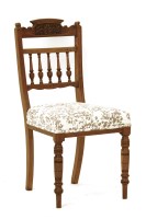 Lot 622 - A Victorian upholstered nursing chair