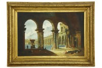 Lot 505 - 20th century
FIGURES BATHING
oil on canvas