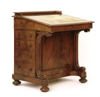 Lot 604 - A Victorian mahogany Davenport