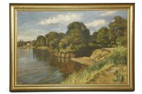 Lot 503 - Charles Hardaker
RIVER LANDSCAPE
signed l.l.