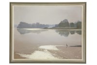 Lot 501 - ... Wright
BIRD ON THE WATER
signed l.r.