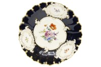 Lot 301 - A Meissen plate