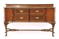 Lot 532 - A mahogany sideboard