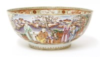 Lot 1084 - A Chinese Canton enamelled bowl