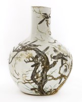 Lot 1478 - A Chinese famille rose tianqiuping vase