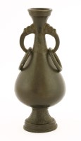 Lot 1241 - A Chinese bronze vase