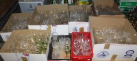 Lot 342 - Sundry glassware