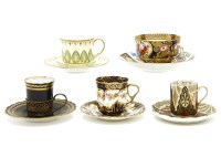 Lot 330 - Two boxes of porcelain cups and saucers