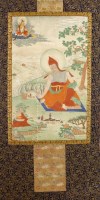 Lot 1315 - A Tibetan thanka
