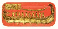 Lot 414 - A Fornasetti 'Bucintoro' tray