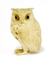 Lot 1407 - A Japanese ivory okimono