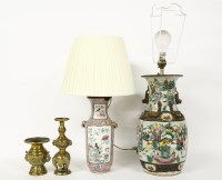 Lot 586 - Two Chinese porcelain vases