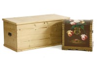 Lot 962 - A pine trunk