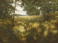 Lot 842 - David Dipnall (b.1941)
A SUMMER LANDSCAPE
Signed l.l.