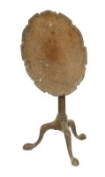 Lot 973 - A George lll mahogany wine table