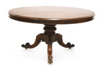 Lot 992 - A William lV mahogany breakfast table
