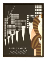 Lot 189 - An Erté exhibition poster