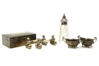 Lot 328 - A silver cigarette box
