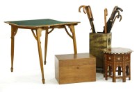 Lot 1155 - A teak trunk