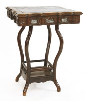 Lot 1349 - A Chinese side table