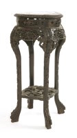 Lot 1353 - A Chinese vase stand