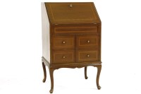 Lot 1118 - An HMV 'Escritone' combination 78 player and writing desk