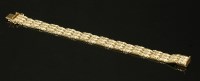 Lot 319 - An Italian four row bracelet