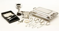 Lot 326 - A collection of silver