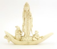 Lot 1411 - A Japanese ivory okimono.
c.1920